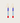 Colorful earrings with blue, red, and gold elements on a light gray background