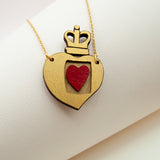 Royal Heart Necklace Materia Rica