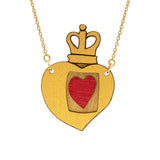 Royal Heart Necklace Materia Rica